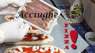 PIZZA Acciughe del Cantabrico [upl. by Anoif]