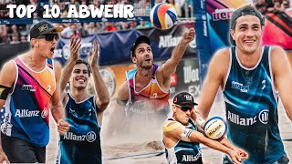 Die Top 10 Abwehrspieler im deutschen Beachvolleyball [upl. by Eleonore]