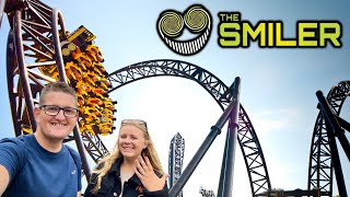 Our FIRST Roller Coaster Since Getting Married The Smiler At Alton Towers [upl. by Kerns]