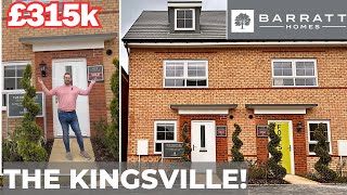 HOUSE TOUR UK  Barratt Homes The Kingsville Show Home  The Lilies  Shrewsbury  New Build [upl. by Bryn54]