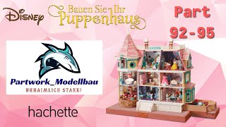 🔴 Hachette Bau dein Disney Puppenhaus Part 92  95  Weiterbau am Dach [upl. by Tsui]