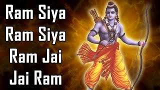 Ram Siya Ram Siya Ram Jai Jai Ram  Shri Ram Bhajan  Devotional Song [upl. by Gannie]