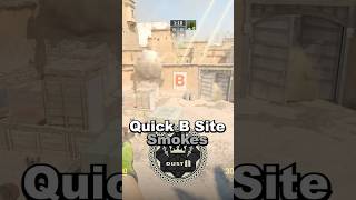 Dust 2 B site smokes  CS2 Lineups dust2 tside cs2 cs counterstrike smoke lineup Bsite [upl. by Tammara923]