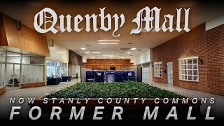 Quenby Mall Stanly County Commons Albemarle NC  Vintage 1960s mall survivor [upl. by Weider]