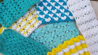 15 modelos de puntadas a crochet muy lindas y fáciles de tejer [upl. by Gun979]