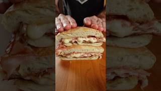 Fried Mortadella Sandwich food [upl. by Odicalp652]