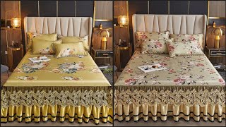 Unique Silk Bedding Designs Transform Your Bedroom with Silk Bedding Set 2024 [upl. by Sualohcin]