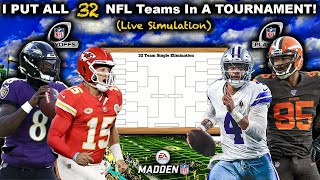 What If Every NFL Team Made the 2024 Playoffs Madden Simulation [upl. by Diamond]