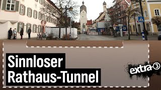 Realer Irrsinn Erdinger Tunnelbau  extra 3  NDR [upl. by Karalynn]