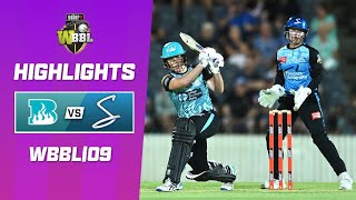 Brisbane Heat v Adelaide Strikers  WBBL09 [upl. by Letitia]