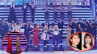 【紅白歌合戦2023】橋本環奈 浜辺美波「いつか王子様が」放送事故！【特別企画】「ディズニー100周年スペシャルメドレー」けん玉失敗 [upl. by Kuo]