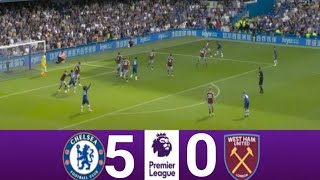 Chelsea vs West Ham 50  Premier League 2024  Match Highlights [upl. by Morrell822]