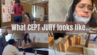 FINAL JURY VLOG  CEPT University  Monsoon21 ANVI VIJH [upl. by Goldia513]