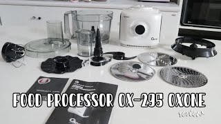 Review Food Processor OX295 Oxone [upl. by Sucul801]