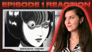 EXCEPTIONAL  Artist Watches UZUMAKI Episode 1  REACTION [upl. by Elamor289]