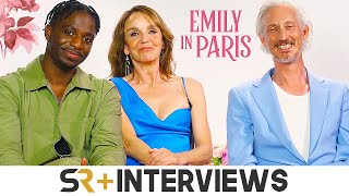 Emily In Paris Season 4 Stars Talk Big Changes At Agence Grateau [upl. by Abijah]