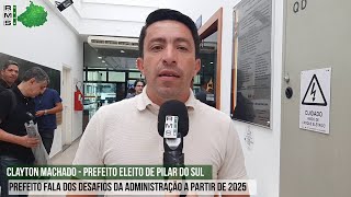 Prefeito eleito de Pilar do Sul aponta os desafios que o município enfrentará a partir de 2025 [upl. by Ideih30]