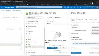 Demo Network Security Group Flow Logs [upl. by Nnayt]
