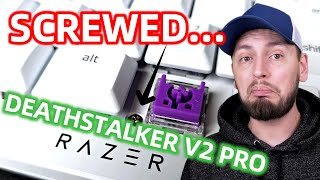 Razer Deathstalker V2 Pro Honest Review [upl. by Nylatsyrc790]