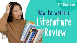 How to Write a Literature Review 3 Minute Stepbystep Guide  Scribbr 🎓 [upl. by Anneg541]