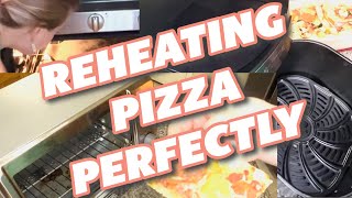 Best Way To Reheat Pizza In Oven Toaster Oven And Air Fryer [upl. by Netsua273]