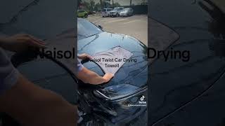 Naisol Twist Car Drying Towel waxmanoftristate carwax carcleaning automobile [upl. by Anicart]