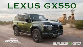 2024 LEXUS GX550  FIRST LOOK Denver Auto Show [upl. by Lednahs]