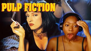 First Time Reaction to Pulp Fiction 1994 [upl. by Akemyt]