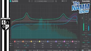 The Future of Audio Processing Eventide SplitEQ and Physion at The NAMM Show [upl. by Onairelav]