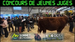 SOMMET ELEVAGE  CONCOURS JEUNES JUGES [upl. by Zebedee]