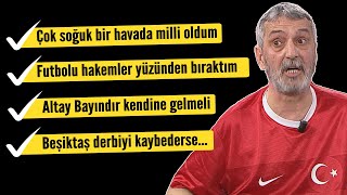 Çok soğuk bir havada milli oldum Futbolu hakemler yüzünden bıraktım ADurmazdan olay açıklamalar [upl. by Aaronson]