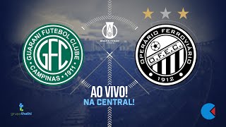 🔵Guarani x Operário  AO VIVO  Decimar Leite [upl. by Nytsirhc]