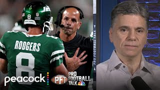 Evaluating New York Jets playoff path with veteran roster  Pro Football Talk  NFL on NBC [upl. by Drofla]