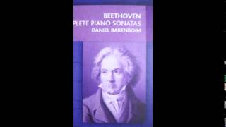 Barenboim Beethoven Piano Sonata No17 in D minor Op31 No2 Tempest [upl. by Eiffub685]