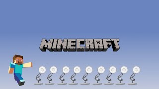 Nine Luxo Lamps Spoof Minecraft Logo  Classic [upl. by Bryanty]