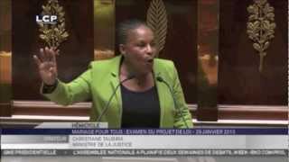 Réponse de Dieudonné à Taubira sur le mariage gay [upl. by Oeflein]