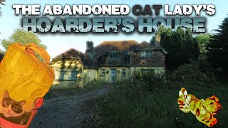 The ABANDONED TIME CAPSULE CAT LADYS HOARDERS HOUSE  URBEX [upl. by Norvall]