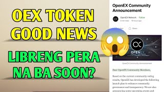 Libreng pera soon kay Oex token😱 May update and good news na sila [upl. by Anih179]