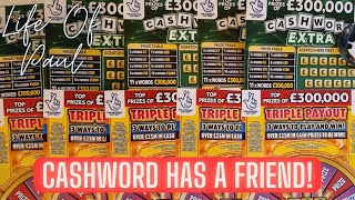 £15 of the New Triple Payout Scratch Cards vs £15 of Cashword Extra [upl. by Giordano]