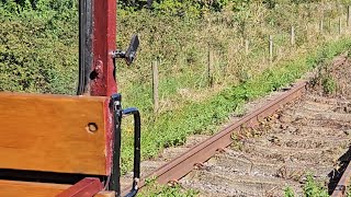 Wickham Trolley ride on the Somerset and Dorset Railway 16th September 2024 [upl. by Brnaby555]