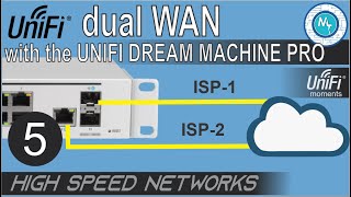 DUAL WAN Dual ISP  UNIFI DREAM MACHINE PRO [upl. by Dov]