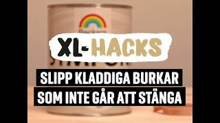 XLHACKS  Undvik kladdiga målarburkar [upl. by Hakeber]