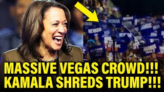 VP Harris Gives MASSIVE Vegas Speech EVISCERATING Trump [upl. by Siri604]