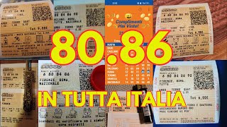 IN TUTTA ITALIA 8086 NUOVA CLASSIFICA 90 AGGIORNAMENTO [upl. by Stanislaw738]