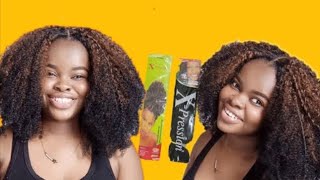 How to make a wig with kanekalon braiding hair hairstyles learning [upl. by Knipe]