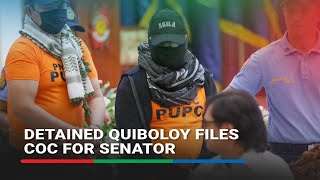 Detained Quiboloy to run for senator  ABSCBN News [upl. by Babette]