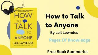 Talk to Anyone Like a Pro with Leil Lowndes Expert Tips [upl. by Cohen517]