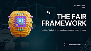 The FAIR Model Factor Analysis of Information Risk Framework Tool powered by GENERATIVE AI [upl. by Randolph]