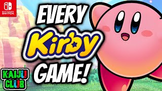 ALL The KIRBY Games On The Nintendo Switch [upl. by Charlie]