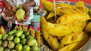 Yummy Green Mango Masala of Kolkata🤩🤩 Indian Street Food  West Bengal [upl. by Fai]